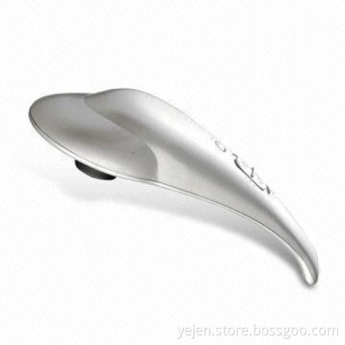 Handheld Massager, Dolphin-shaped, Interchangeable Heads, Various Colors Available, Made of ABS